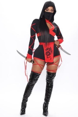 Ninja Costume Red (Small)