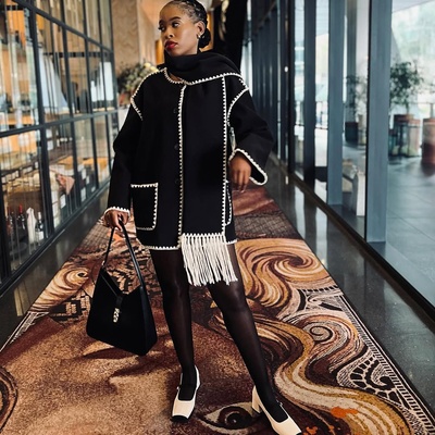 Sophia Coat Black (Small)