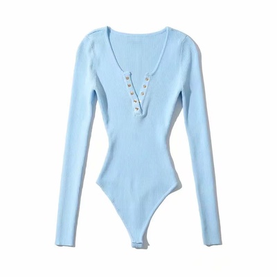Laila Bodysuit Sky Blue (Small)