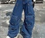 Cargo Pants Dark Blue