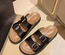 Buckle Plain Sandals