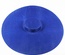 Royal Ascot Wide Brim Fascinator (Blue)