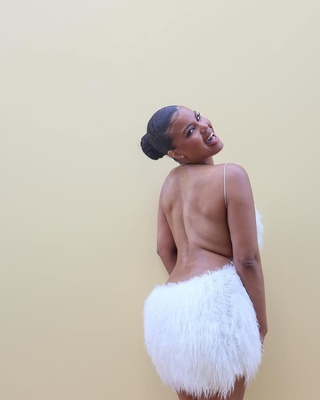 Julia Fur Dress