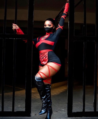 Ninja Costume Red