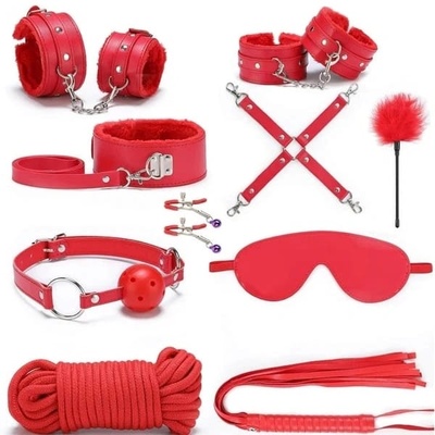 10 Piece Bondage Set