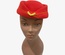 Air Hostess Cap (Red)