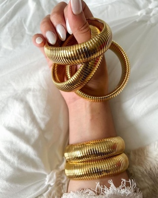 Single snake bracelet