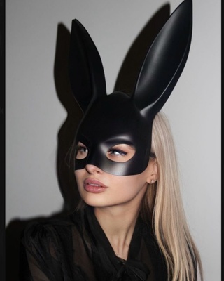 Bunny Mask Black