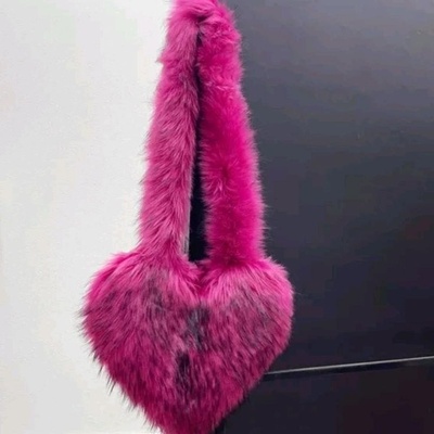 Nayr Fur Bag (Pink)