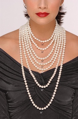 Top Tier Pearl Necklace White