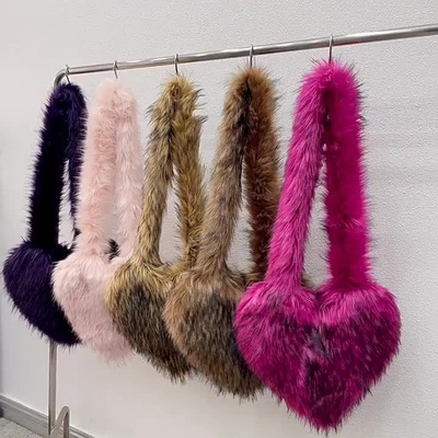 Nayr Fur Bag (Pink)