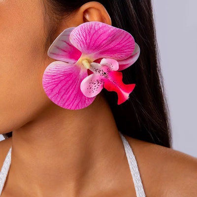 Orchid Earrings