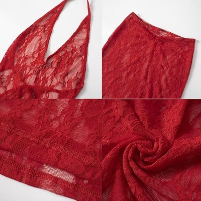 Bia Lace Set Red