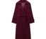 Burgundy Trench Coat (Medium)