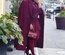 Burgundy Trench Coat