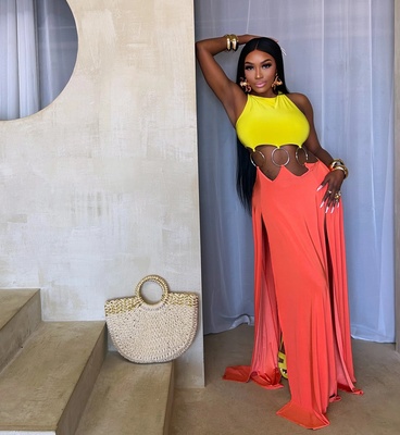 Fiji Dress Orange
