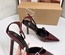 Burgundy Heels Size UK 39, 3 inches