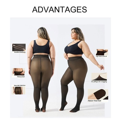 Fleece Tights Stockings