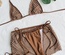 Claire Bikini Set Brown