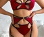 Red Cleo Lingerie