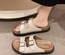 Buckle Plain Sandals