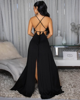 Fiji Dress Black (Medium)