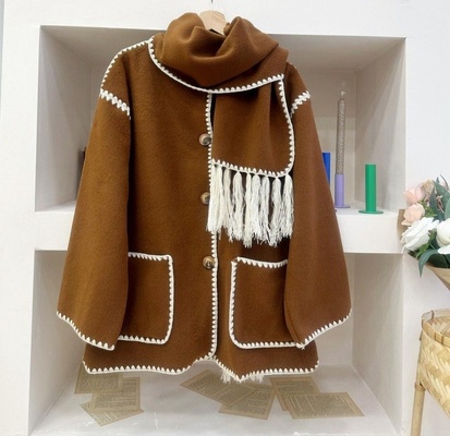 Sophia Coat Brown