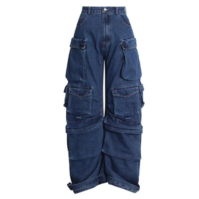 Cargo Pants Dark Blue (Medium)