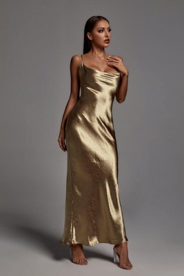 Fiona Dress Gold