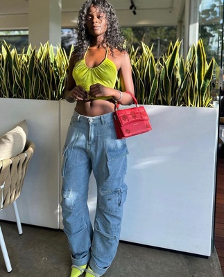 @beverlyaswen in our KYLIE CARGO PANTS