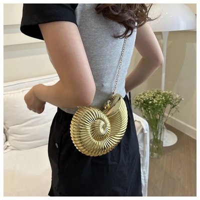 In a Shell Clutch Bag