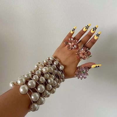Pearl Ball Bracelet (Set of 4)