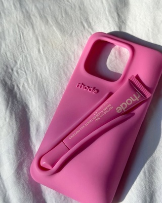 Lippie Phone Case & Lip Gloss (Pink 14/15 Iphone Pro Max)